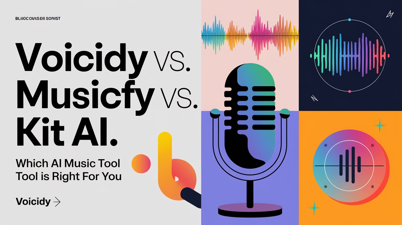 Voicidy vs Musicfy vs Kit AI: Which AI Music Tool is Right for You?