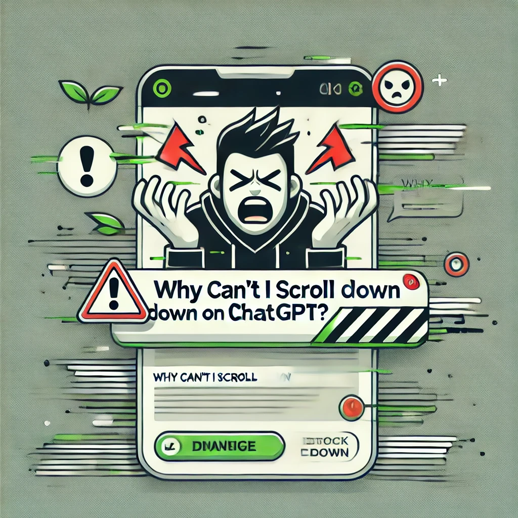 Why Can't I Scroll Down on ChatGPT? Troubleshooting Guide